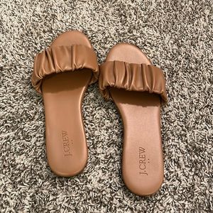 J Crew flat sandals